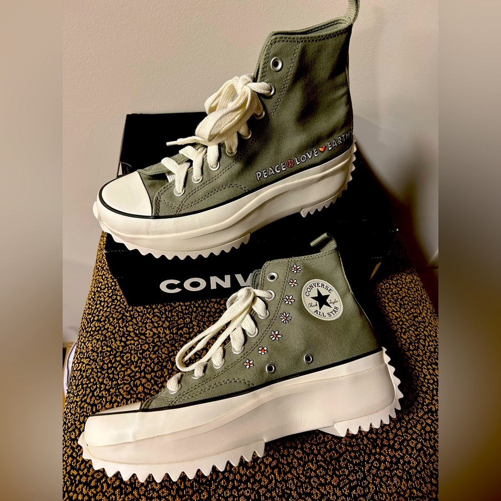 Converse Run Star Hike Sage Women 10.